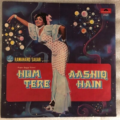 Hum Tere Aashiq Hain Bollywood Indian Record LP  VINYL