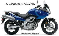SUZUKI DL650 V - STORM 2004 WORKSHOP MANUAL - PDF Files