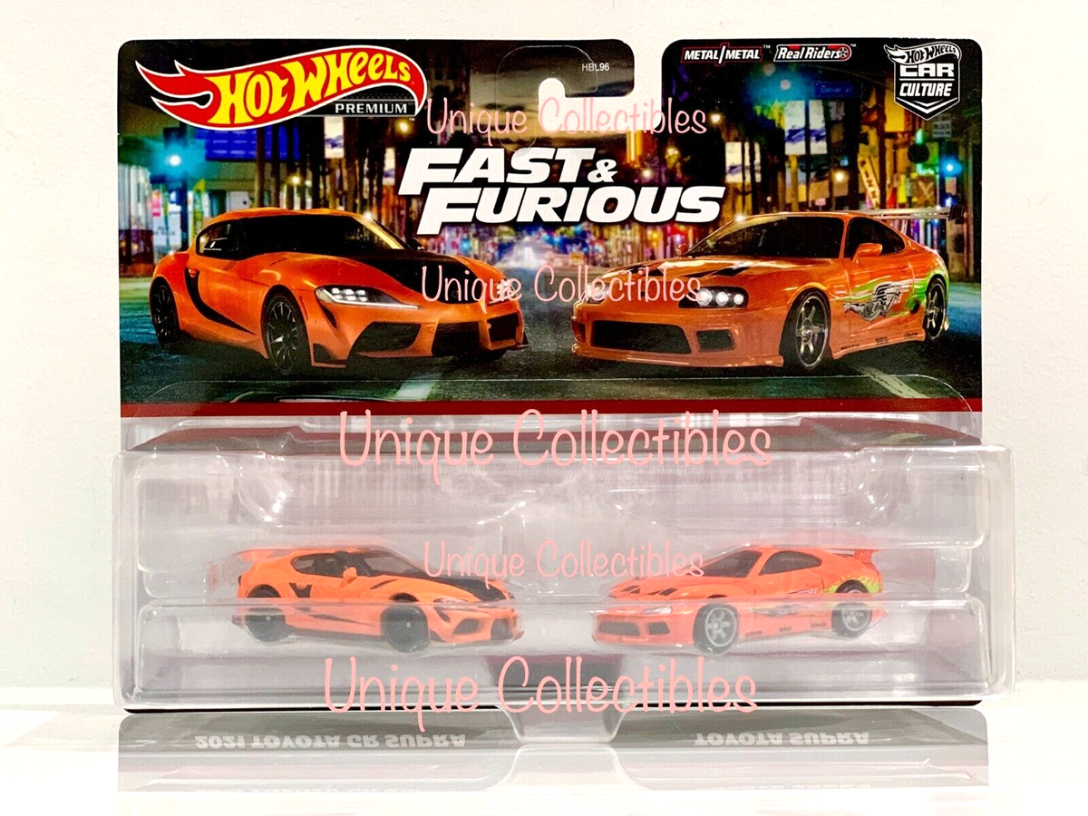 Hot Wheels Premium Car Culture 2021 Toyota GR Supra & Toyota Supra