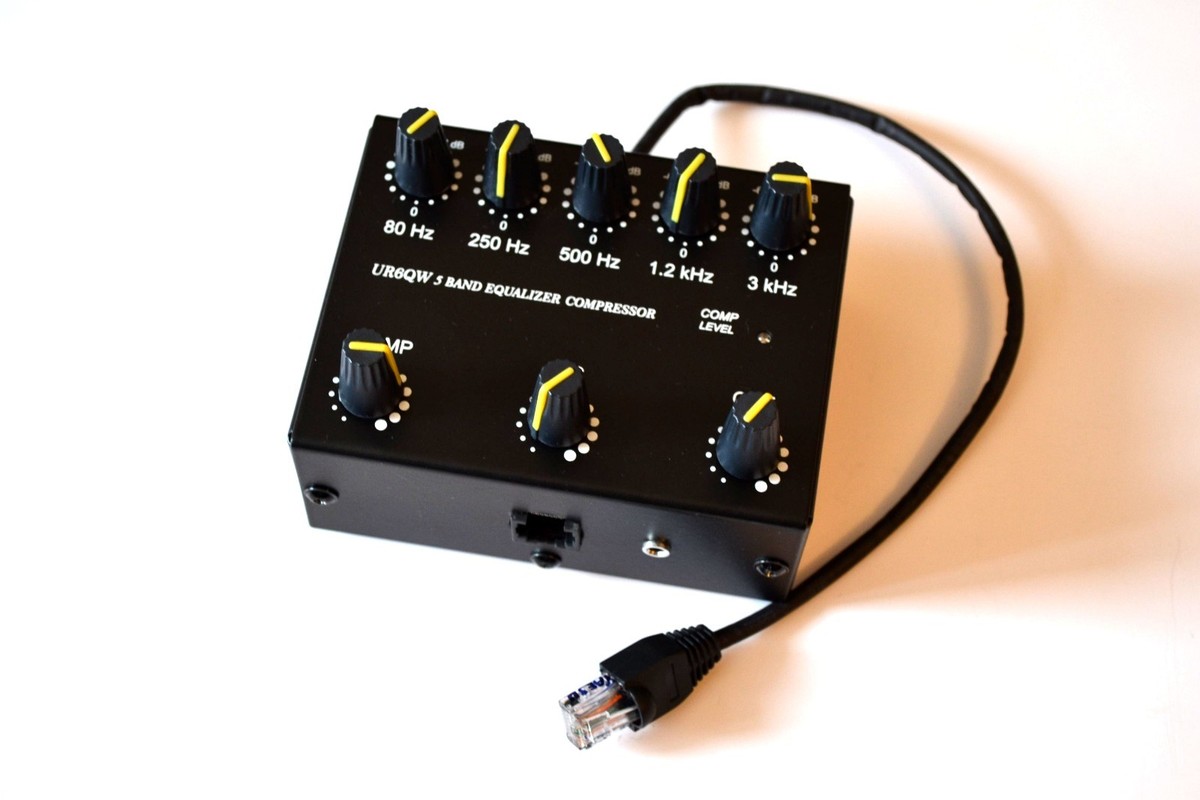 Microphone Sound Equalizer Compressor for ICOM IC-703 IC-706
