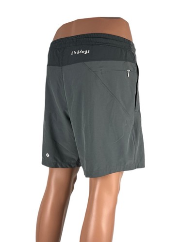 Birddogs Mens Medium Compression Lined Athleisure Shorts 7” Classic Gray EUC - Picture 5 of 10