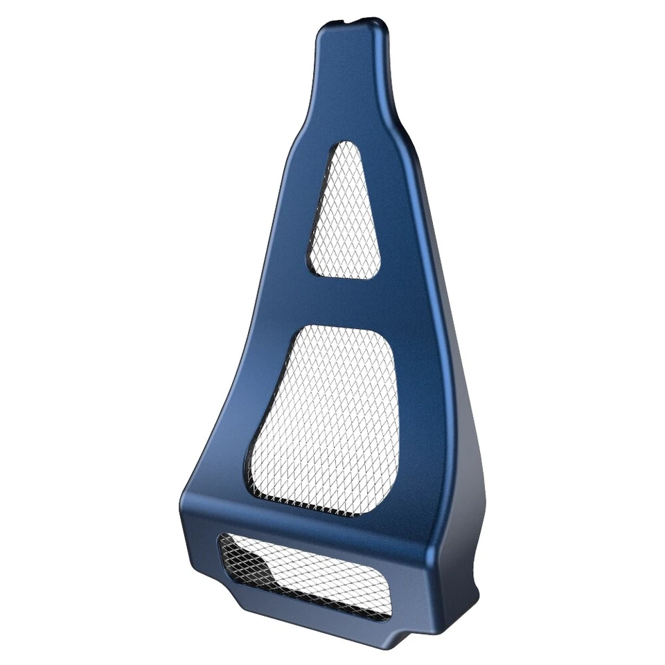 Alerón de barbilla Big Blue Pearl para Harley Davidson Touring 2009-2016 refrigerado por aire Foto 3 de 4