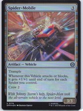 Magic: The Gathering Spider-Mobile 174 FOIL UC Marvel's Spider-Man NM/M