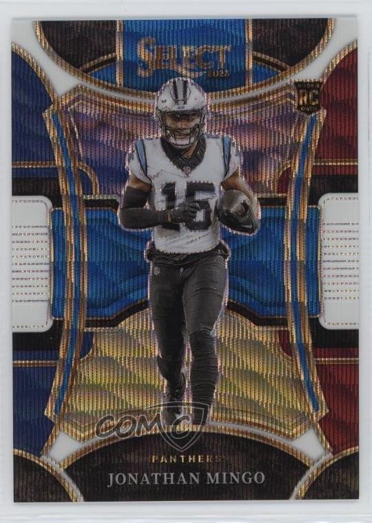 2023 Panini Select Suite Level Tri-Color Prizm 81/149 Jonathan Mingo #414 1o05