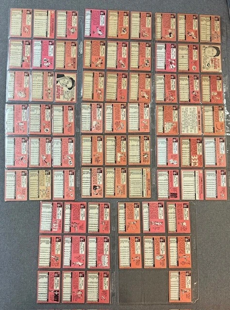 Лот бейсбольных карточек 1969 Topps 70 различных - Jesus Alou, Norm Cash, Rookie Stars - Изображение 2 из 4