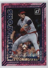 2023 Panini Donruss Dominators Pink Fireworks Nolan Ryan #D3 HOF rs2