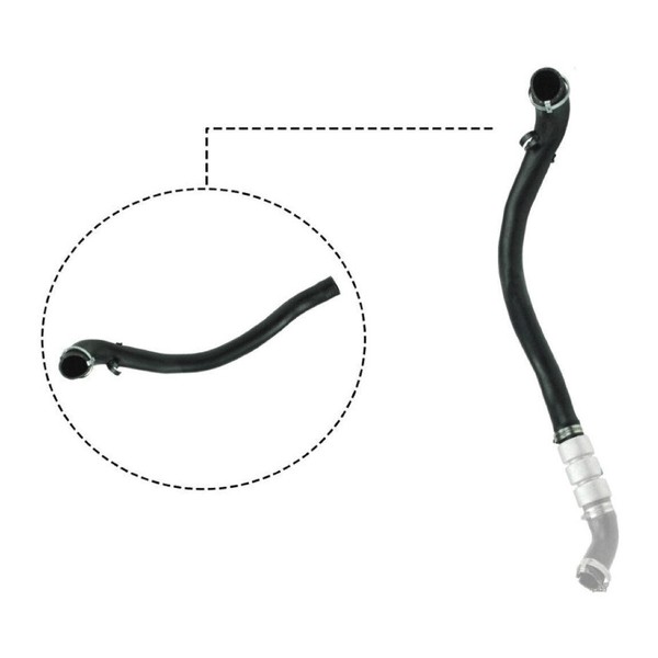 Ladeluftschlauch Druckschlauch Turbolader FüR Ford Transit 2.2 Tdci Vaico-image