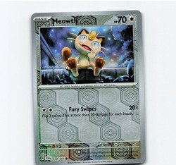 Meowth 048/064 Shrouded Fable Reverse Holo