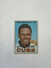 1967 Topps #524 Felix Mantilla. EX/MT