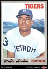 1970 Topps #520 Willie Horton Tigers 8 - NM/MT