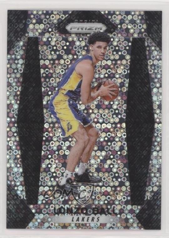 2017-18 Panini Prizm Fast Break Prizm Lonzo Ball #289 Rookie RC 02ez
