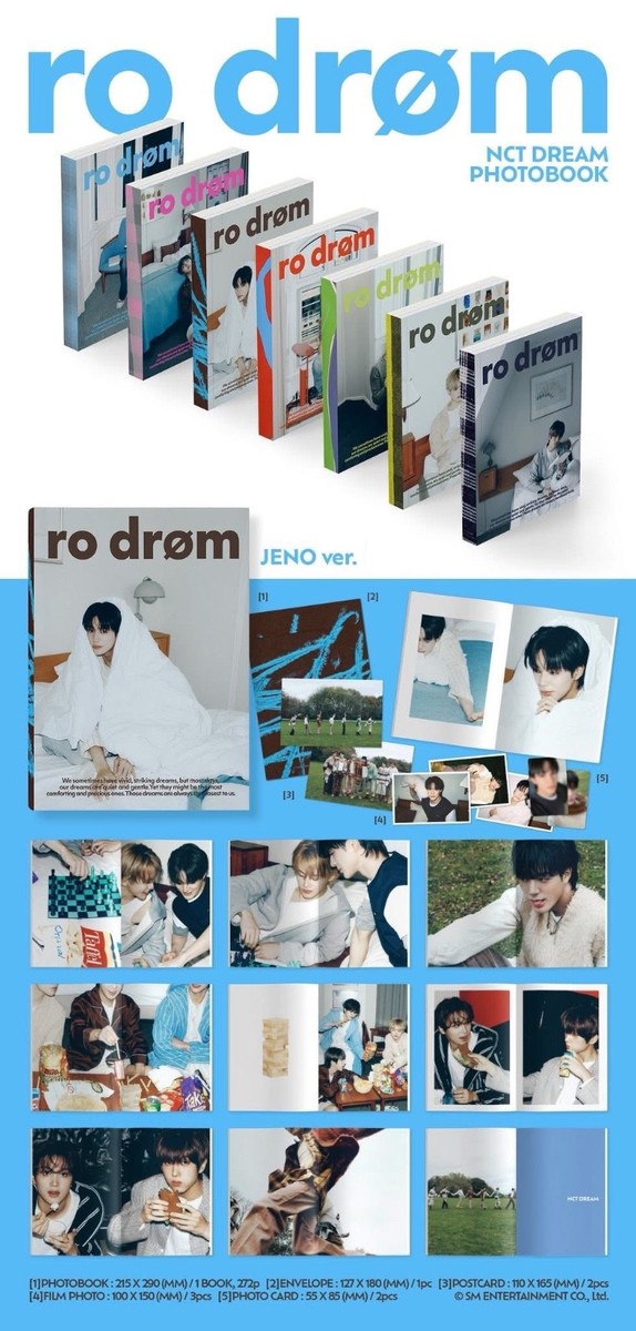 2026 NCT DREAM Ro drøm PHOTOBOOK OFFICIAL MD GOODS - PHOTOBOOK