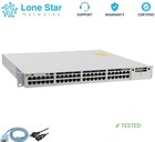 Cisco C9300-48P-E Switch 48-port PoE+ Network Essentials AC PS Lifetime WRNT