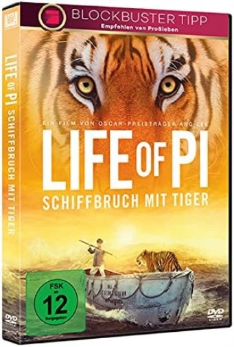 Life of Pi - Schiffbruch mit Tiger (DVD) Suraj Sharama Irfan Khan Ang Lee - Image 2 of 2
