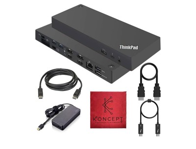 Lenovo ThinkPad Docking Station Thunderbolt 3 Workstation Gen 2 WITH ACCESSORIES