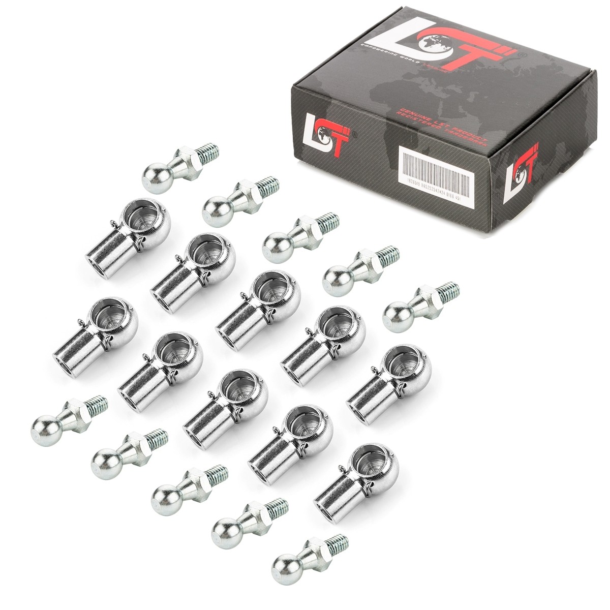 10x Set Ball Joint Pin Pan M6 10mm DIN71803 71805 for ALFA ROMEO
