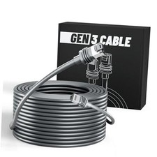 Starlink Gen 3 Cable Waterproof Ethernet Replacement Cable, High 150FT/64M