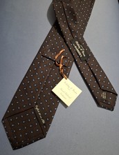CRAVATTA (TIE) HOLLIDAY & BROWN  for Harrier's Made In England New!  rare