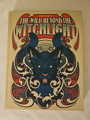 Dungeons & Dragons The Wild Beyond the Witchlight Alternate Cover D&D W/ Map