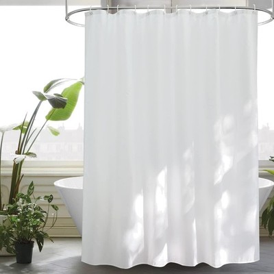 Duschvorhang 200x200cm Badezimmer Wasserabweisend Anti-Mould Textil Badewanne...