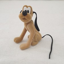 Disney Flocked Pluto the Dog - with wear and tear