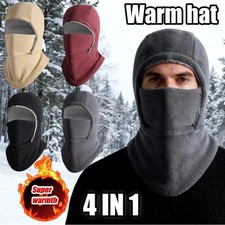 Winter Pullover Hat Windproof Full Face Mask Balaclava Hood Warm Thermal Beanie