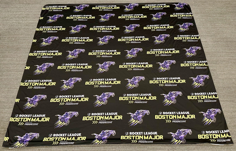 HUGE 8'x7', 5" Rocket League Backdrop - 2026 Championship Series - Boston Major