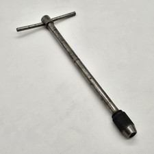 The L.S. Starrett Co. No. 93-E Tap Wrench T-Handle USA Vintage Original Tool LS