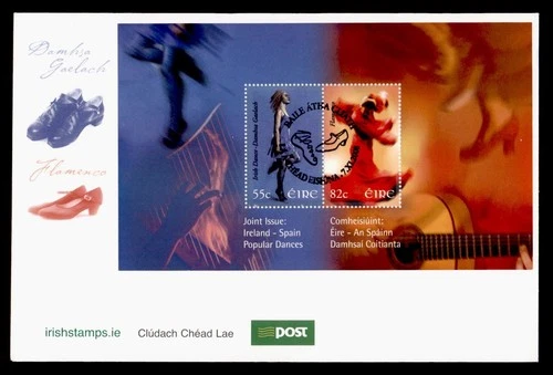 DR WHO 2008 IRELAND FDC IRISH DANCE S/S M77247