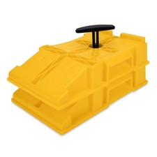 Camco FasTen Premium RV Leveling Trailer Ramps with T-Handle, 2.5" Lift, 2-Pack