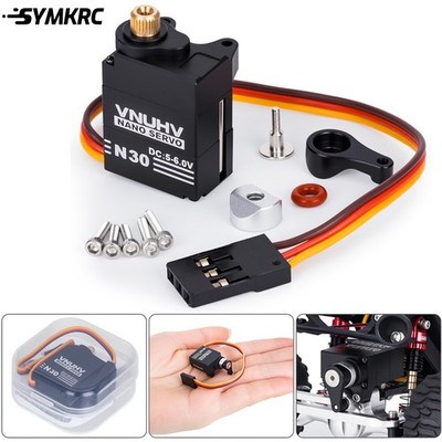 Aluminum Micro Hi-Torque Servo for Axial Scx30 1/30 RC Crawler Car Upgrade Parts