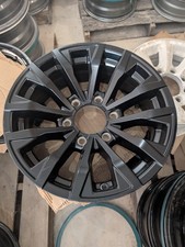 16 X 6 6 Lug On 5.5 Aluminum Trailer Wheel - Matte Black