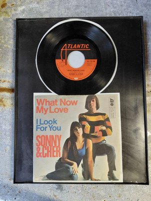 Sonny & Cher What Now My Love Atlantic 7'' 45 RPM Vinyl Single Atl. 70.160