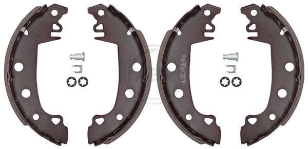 A.B.S. 8111 Bremsbackensatz For Alfa Romeo ARO Dacia Fiat FSO Peugeot Renault SE-image