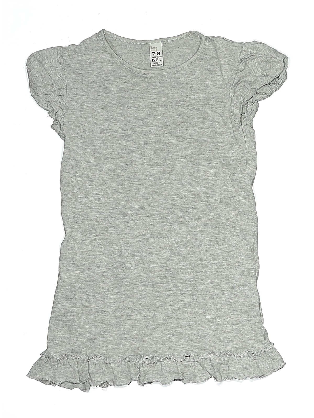 Zara Kids Girls Gray Dress 7