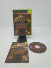 Doom 3 Original Xbox Game Complete CIB Tested Working Light Scratches Horror