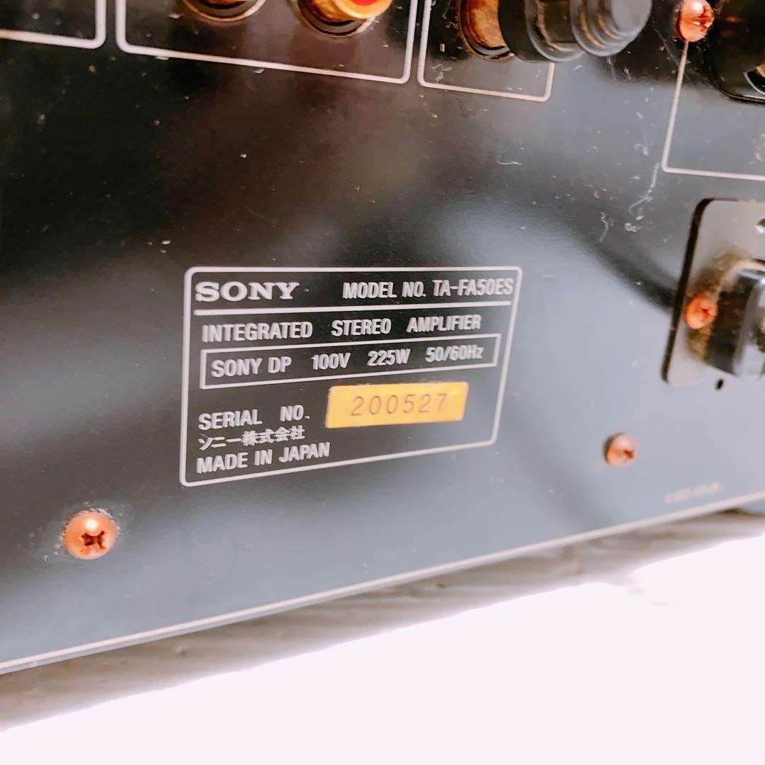 SONY Integrated Amplifier TA-FA50ES Elevated Standard Used From