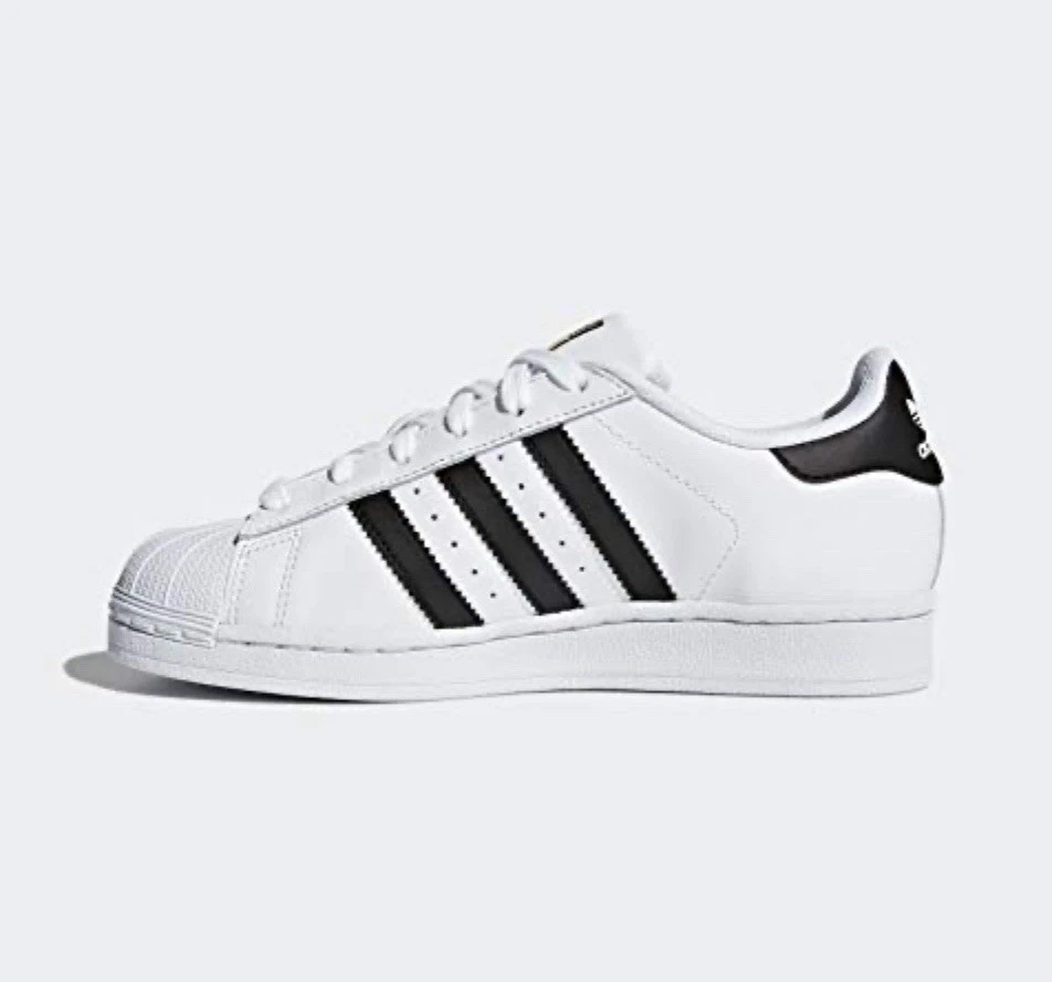 Adidas Superstar J Big Kids White/Core Black – Size 5 US – New w/ Box - Image 4 of 4