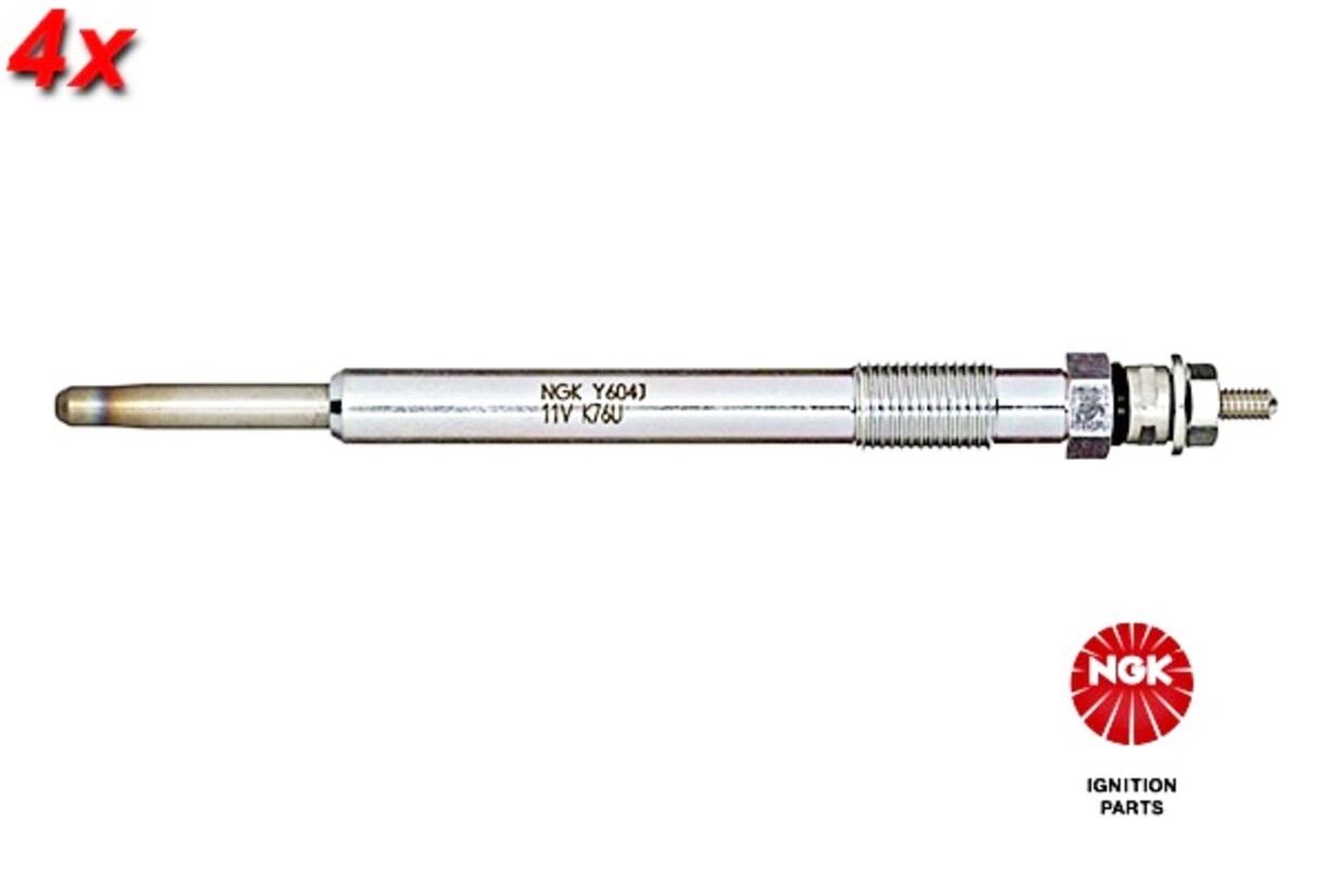 NGK 4x Glow Plug For OPEL Vectra B Cc VAUXHALL 95-02