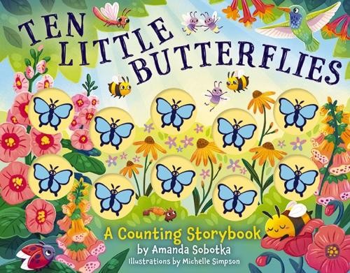 Ten Little Butterflies by Amanda Sobotka, Ela Jarzabek - 9781400355594