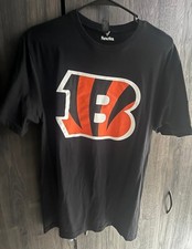 Cincinnati Bengals Joe Burrow 9 Fanatics Short Sleeve T-Shirt Men s Large Black