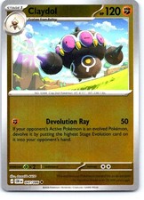 Claydol 047/086 Uncommon Chaos Rising Pokemon Reverse Holo Near Mint
