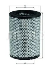 Luftfilter Filtereinsatz LX 228 KNECHT für MERCEDES-BENZ OPEL PORSCHE CITROËN