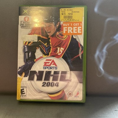 Xbox NHL 2004 Pre-Owned Game Disc & Case & Manual.
