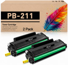 2PACK PB-211 Toner Cartridge Replacement for Pantum PB-211E P2500 P2500w M6500N