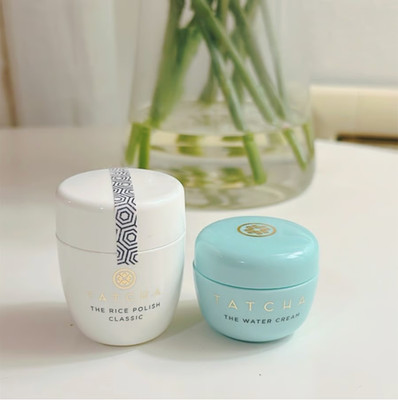Tatcha (Rice Polish & Water Cream) Mini Travel Set 