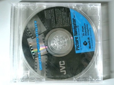 JVC Picture Navigator Ver 2.1 CD 1998 Digital Photo Utility Windows 95/98