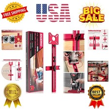 Router Circle Cutting Jig for DeWalt/Bosch/Milwaukee Compact Routers &ndash; 4 in 1...
