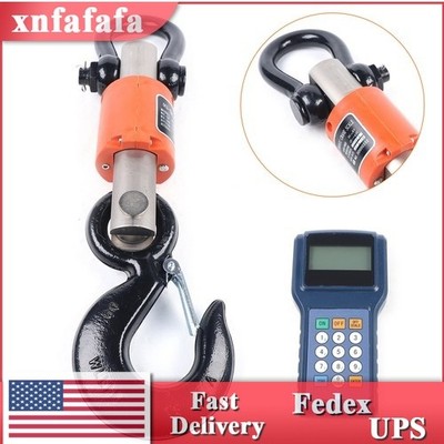 10Ton/10000Kg Electronic Digital Hanging Crane Scale Wireless Remote Lift Scale