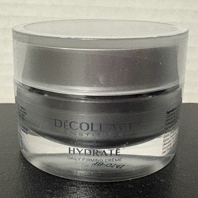 Hydrate Daily Firming Creme Cream DECOLLAGE INSTITUTE 1oz New/Sealed
